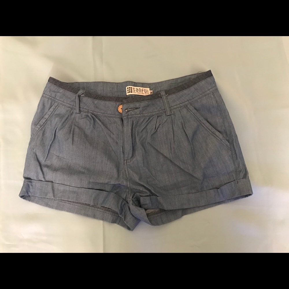 San Fu blue short